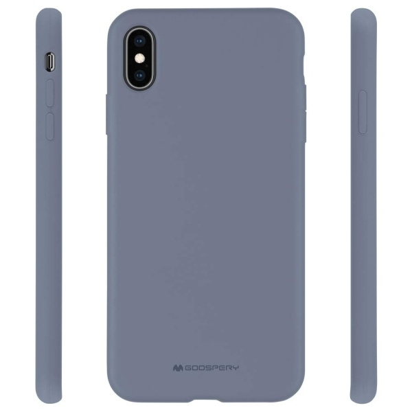 MERCURY SILICONE CASE IPHONE 13 MINI LAVENDER GRAY / LAWENDOWY