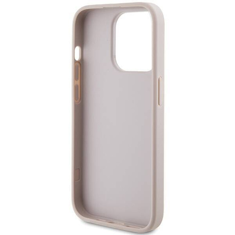 Original Case APPLE IPHONE 15 PRO Guess Hardcase 4G Stripe Collection (GUHCP15LG4GLPI) pink