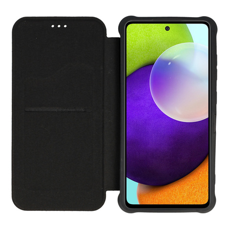Kabura Razor Leather Book do Samsung Galaxy A52/A52S czarna