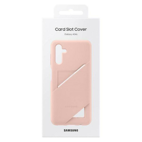 Samsung Card Slot Cover Case for Samsung Galaxy A04s Silicone Case Copper Card Wallet (EF-OA047TZEGWW)