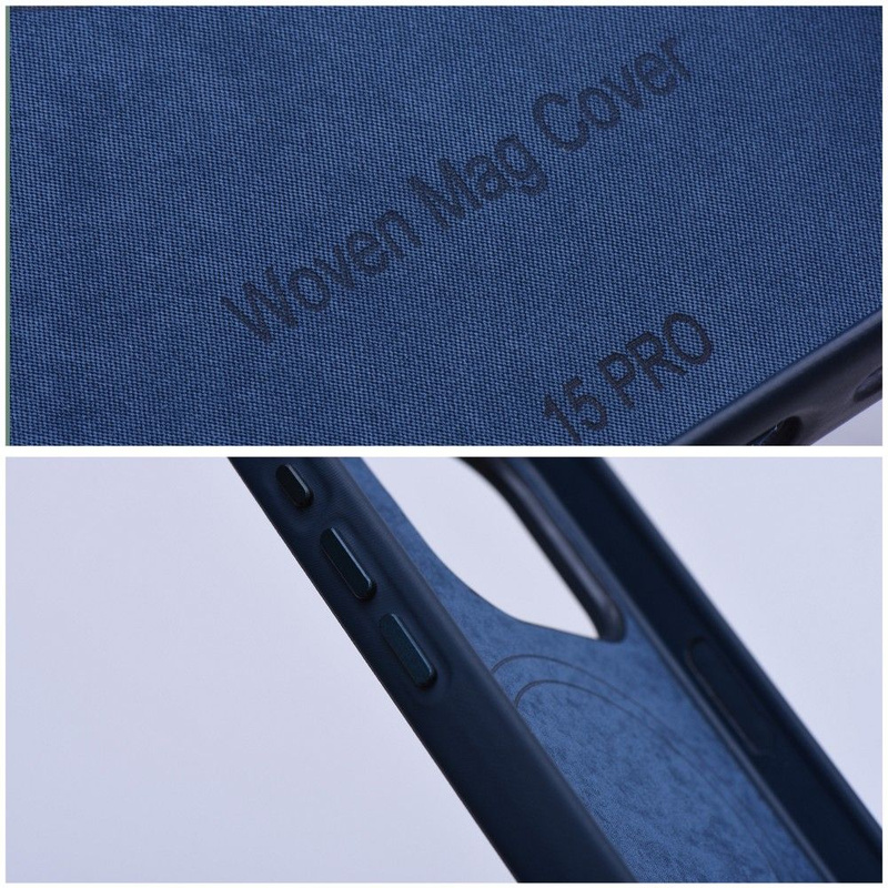 Woven Mag Cover kompatybilne z MagSafe do IPHONE 14 PRO niebieski