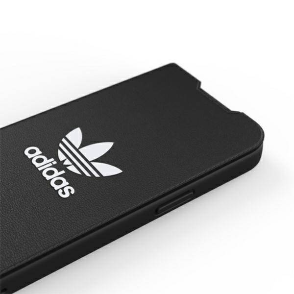 Adidas OR Booklet Case BASIC iPhone 13 6.1 &quot;schwarz und weiß / schwarz weiß 47086