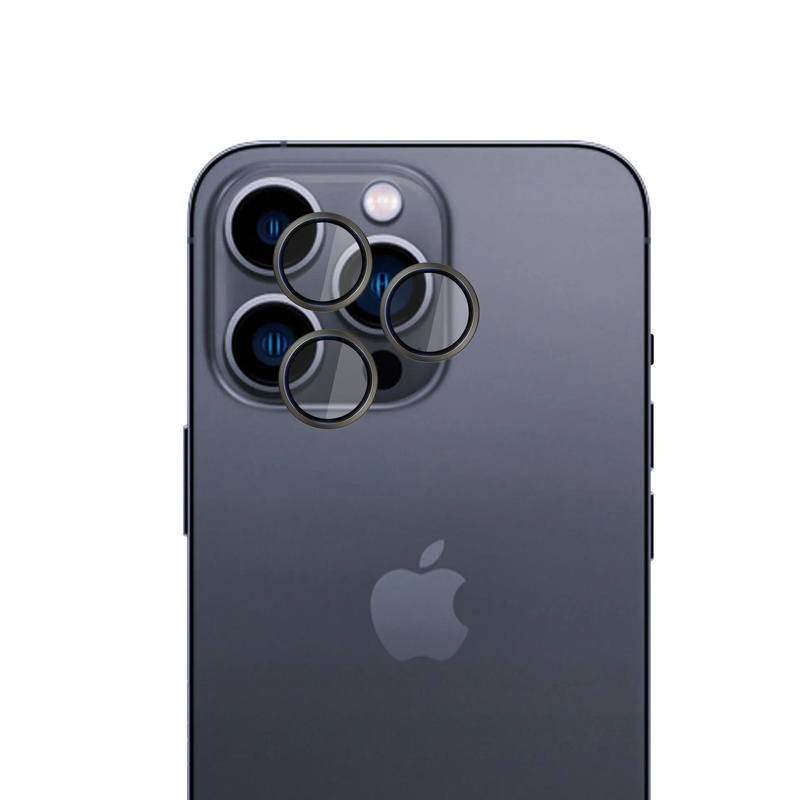 Apple iPhone 16 Pro /16 Pro Max- HARDY Lens Protection Pro Titanium Grey