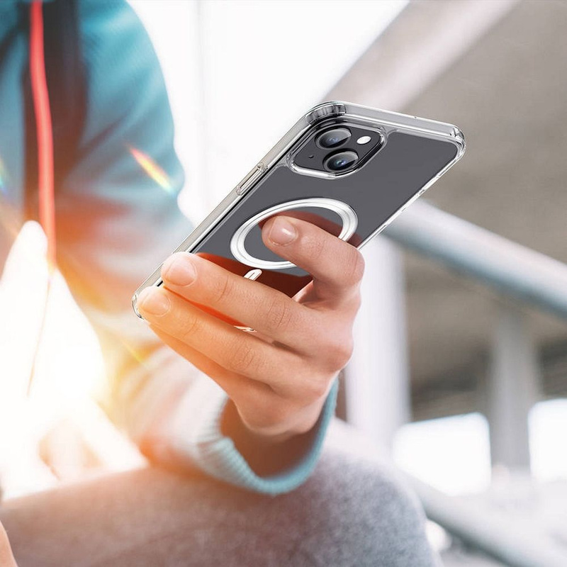 iPhone 15 Pro Hülle mit MagSafe Dux Ducis Clin – Transparent