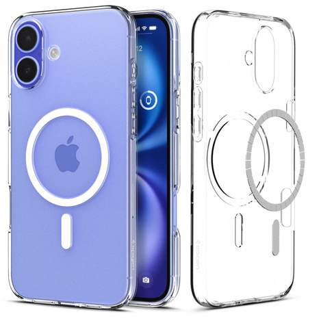 ETUI SPIGEN LIQUID CRYSTAL MAG MAGSAFE IPHONE 16 CLEAR