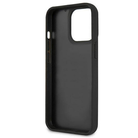 Karl Lagerfeld KLHCP13LCH3DBK 13 Pro / 13 6,1 &quot;schwarz / schwarzes Hardcase 3D Rubber Choupette
