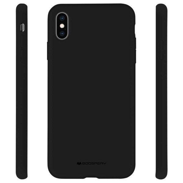 MERCURY SILICONE CASE SAM A72 5G BLACK / CZARNY
