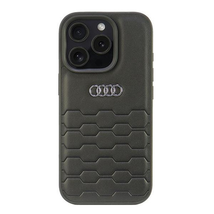 Audi nakładka Synthetic Leather do iPhone 16 Pro Max 6.9" czarna