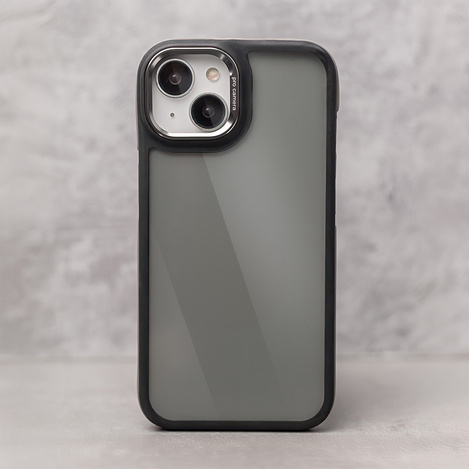 Nakładka Crystal Black do iPhone 16 Plus 6,7" szara