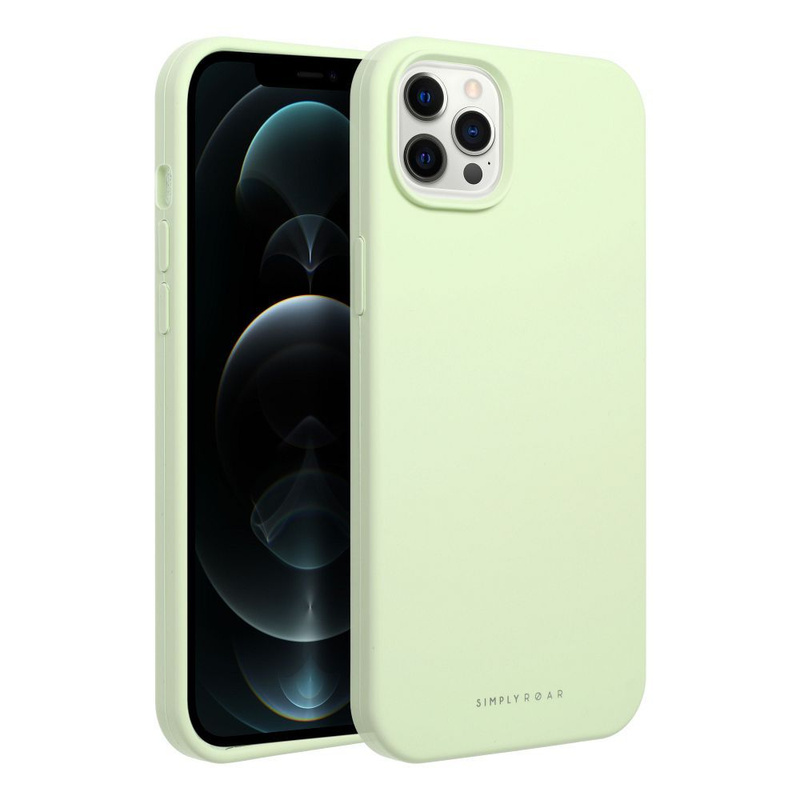 Futerał Roar Cloud-Skin - do iPhone 12 Pro Jasnozielony