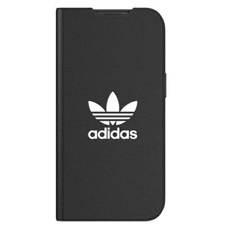 Adidas OR Booklet Case BASIC iPhone 13 6.1 &quot;schwarz und weiß / schwarz weiß 47086