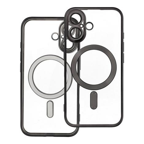 Futerał ELECTRO MAG COVER kompatybilny z MagSafe do IPHONE 16 czarny