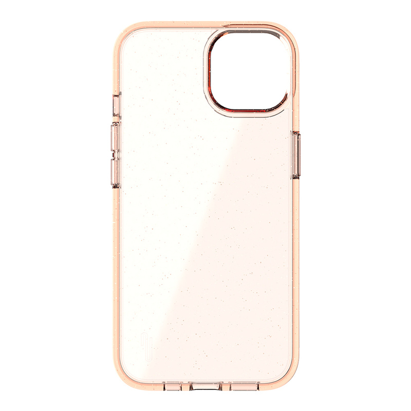 Ugly Rubber nakładka Vogue do iPhone 15 Plus 6,7&quot; różowo-złota