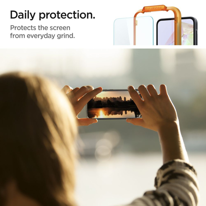 Spigen ALM Glas.Tr Sam A35 5G 2szt. szkło hartowane AGL07772