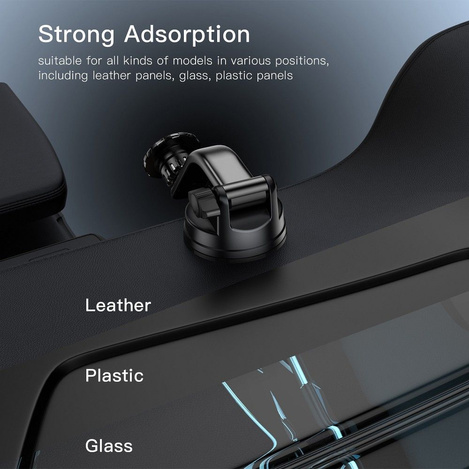 FORCELL F-Grip MagLuxe uchwyt samochodowy do szyby/deski/kratki magnetyczny czarny