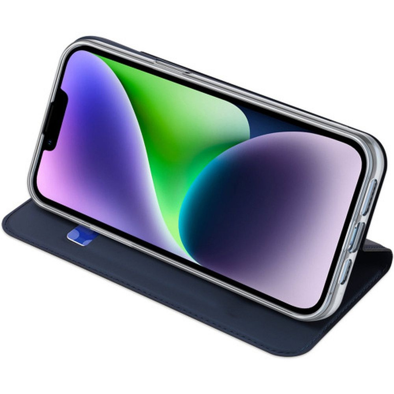 Dux Ducis Skin Pro Wallet Case for iPhone 15 Plus - Blue
