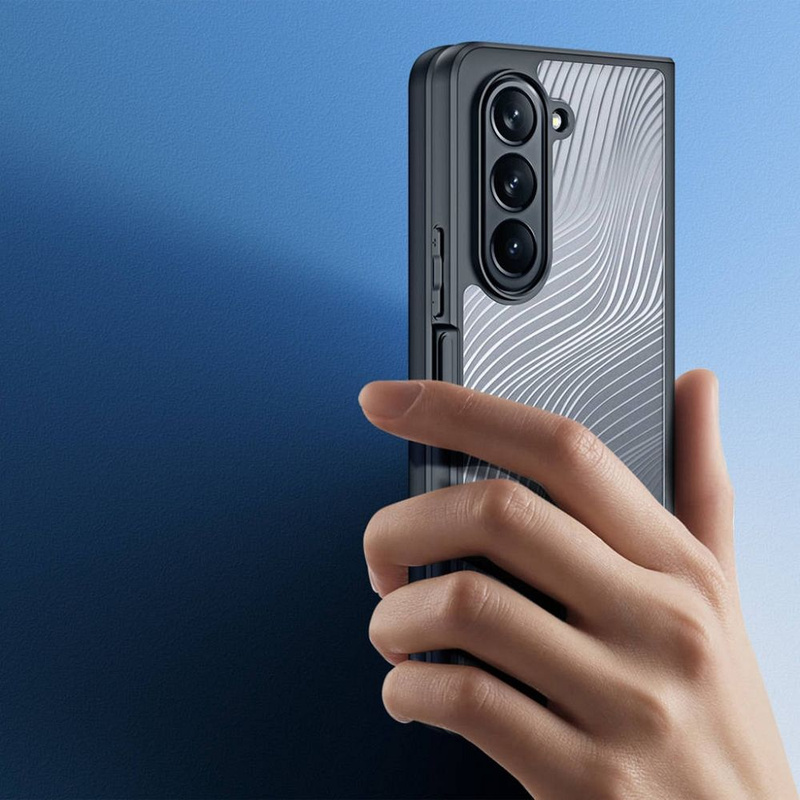 Pancerne etui Samsung Galaxy Z Fold 5 Dux Ducis Aimo Mag - czarne