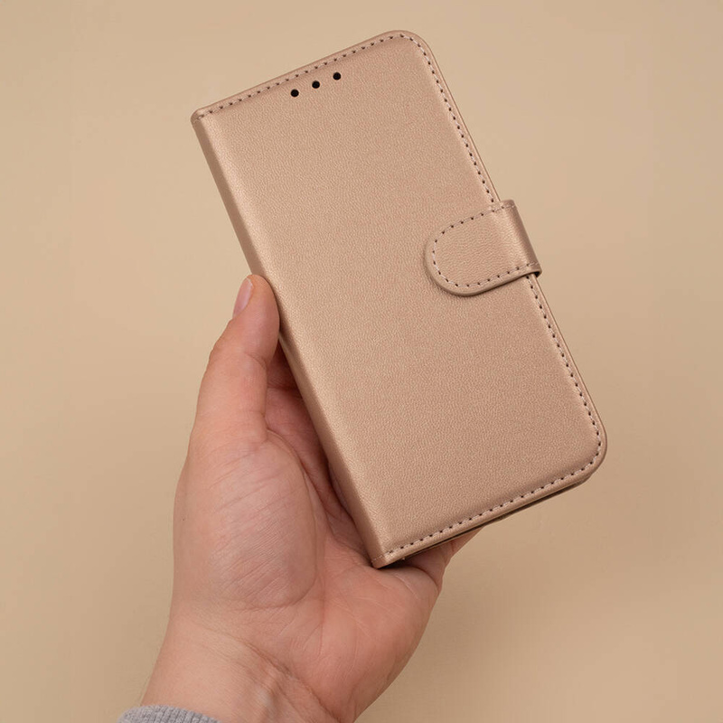 Etui Smart Classic do Samsung A71 złote