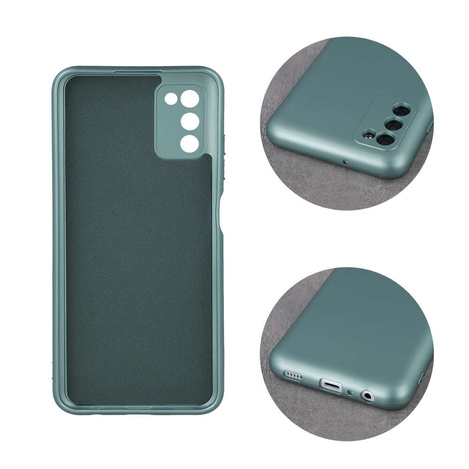 Nakładka Metallic do Samsung Galaxy A14 4G / A14 5G zielona