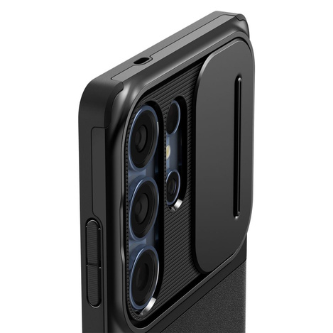 Spigen nakładka Optik Armor do Samsung Galaxy S25 Ultra Czarna