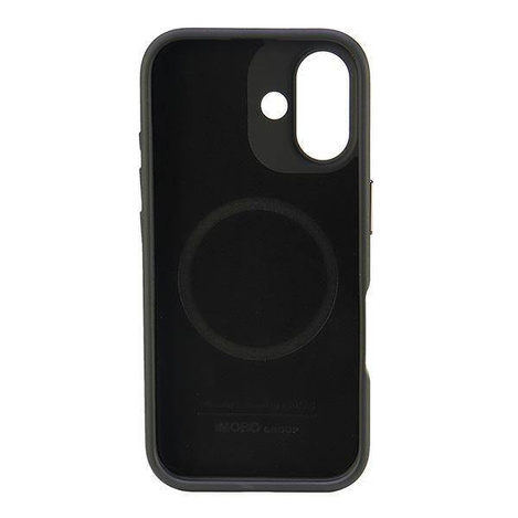 Audi nakładka Synthetic Leather MagSafe do iPhone 16 6.1" czarna