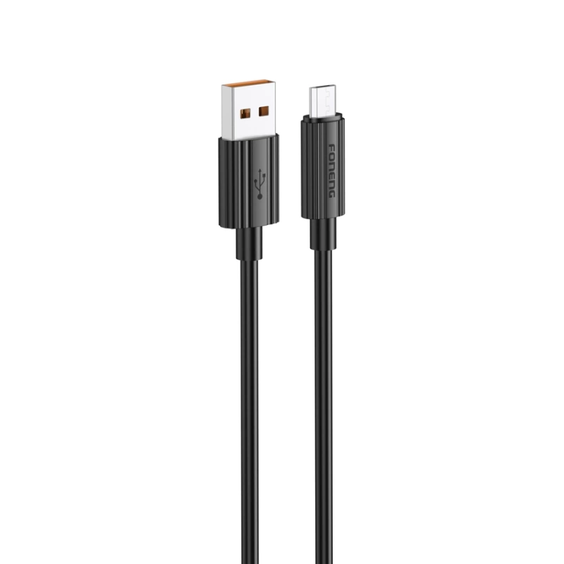 FONENG kabel XS07 Micro USB 2.1A 1M Czarny