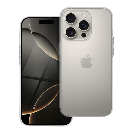 Futerał ULTRATHIN MATT do IPHONE 15 transparentny