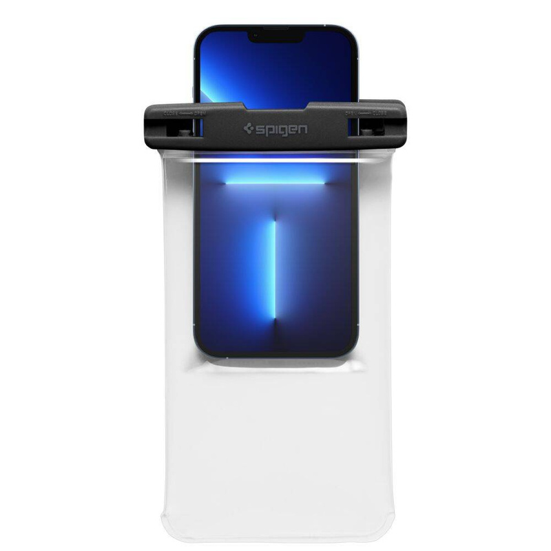 Spigen A601 UNIVERSELLES WASSERDICHTES GEHÄUSE KRISTALLKLAR