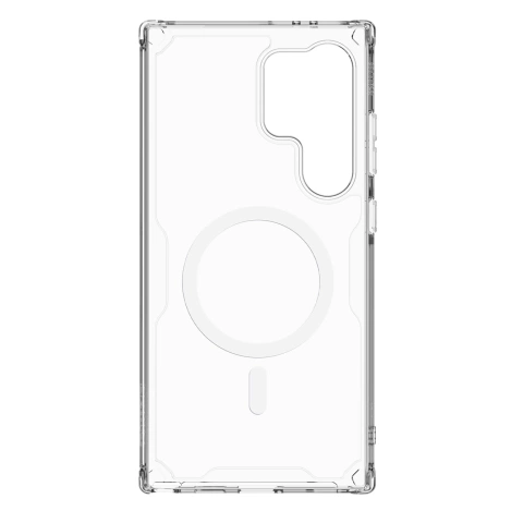 Nillkin Nature Pro armored case with a magnetic ring for Samsung Galaxy S24 Ultra - white