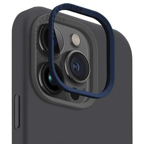 Schutzhülle APPLE IPHONE 15 PRO UNIQ Lino Hue Magclick Charging grau
