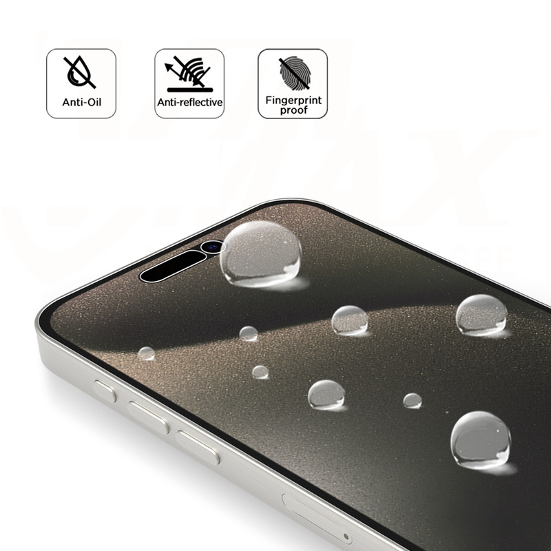 Vmax szkło hartowane 0.33mm clear glass do iPhone 15 Pro Max 6,7&quot; matowe