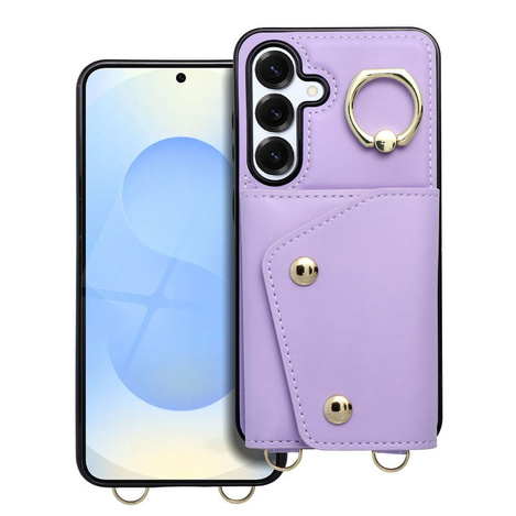 Futerał portfel WONDER dla SAMSUNG A36 5G liliowy