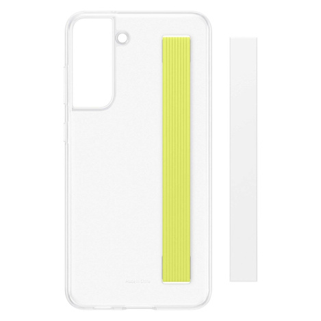 Samsung clear strap cover case for samsung galaxy s21 fe white (ef-xg990cwegww)