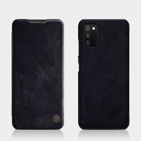 Nillkin Qin original leather case cover for Samsung Galaxy A03s black
