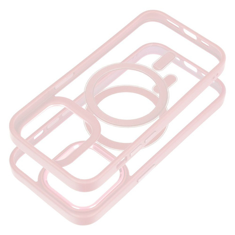Futerał Color Edge Mag Cover kompatybilny z MagSafe do IPHONE 14 PRO różowy