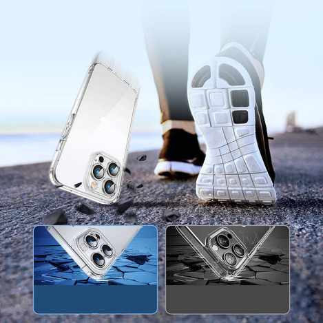 Joyroom 14D Case Case for iPhone 14 Pro Durable Cover Housing Clear (JR-14D2)