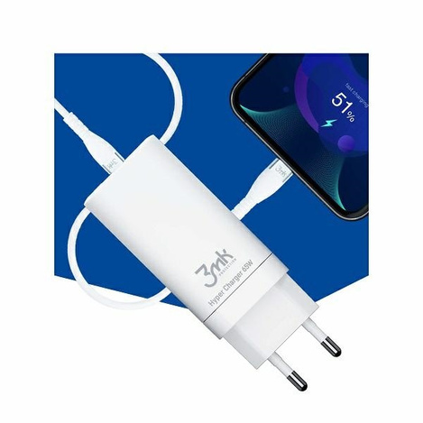 3MK ŁADOWARKA SIEC HYPER CHARGER 65W