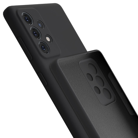 3MK SILICONE CASE SAMSUNG A53 5G BLACK