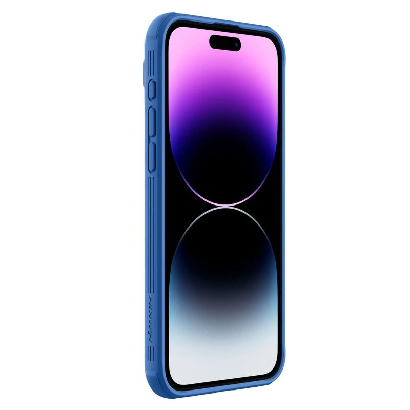 Nillkin CamShield Pro Magnetic Case for iPhone 15 Pro Max with Camera Protector - Blue
