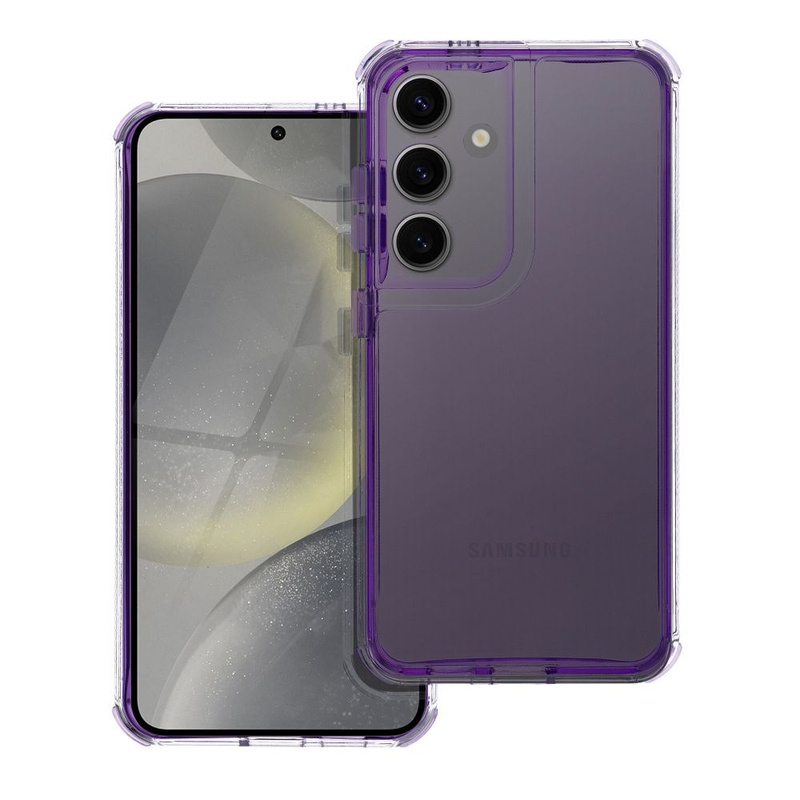 Futerał MATRIX CLEAR do SAMSUNG S25 Ultra jasnofioletowy