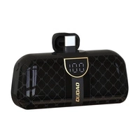 Mini bag-shaped Dudao K20SC power bank USB-C 5000mAh - black