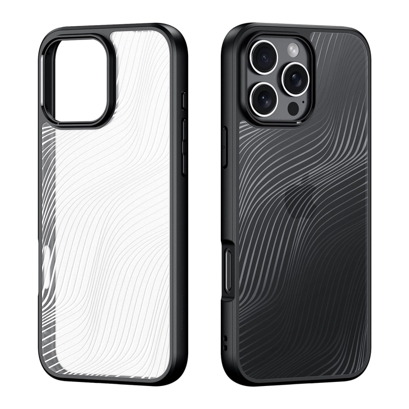 Dux Ducis Aimo Hülle für iPhone 16 Pro – Schwarz