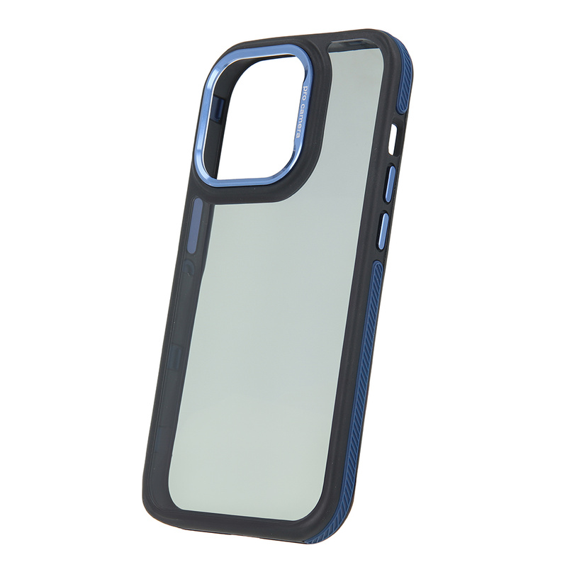 Nakładka Crystal Black do iPhone 16 Plus 6,7" niebieska