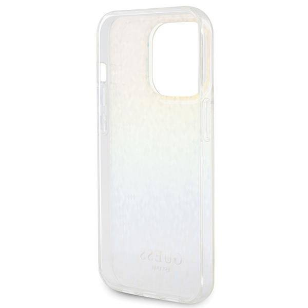 Guess IML Faceted Mirror Disco Iridescent case for iPhone 15 Pro - multicolored