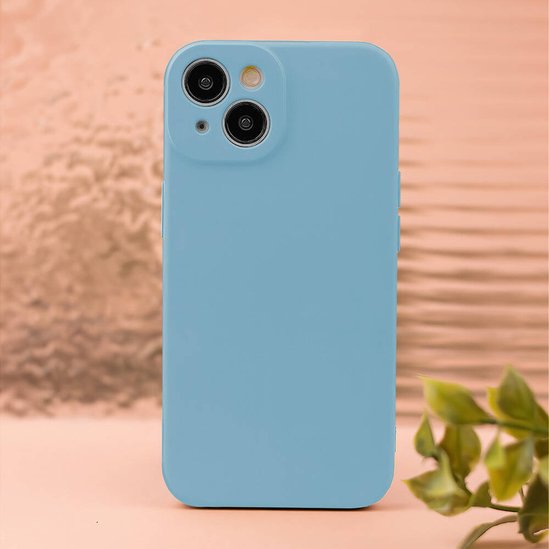 Nakładka Silicon do iPhone 15 Pro 6,1&quot; błękitna