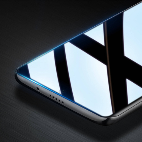 Dux Ducis Curved Glass Gehärtetes Glas für Honor 60 Pro mit schwarzem Rahmen