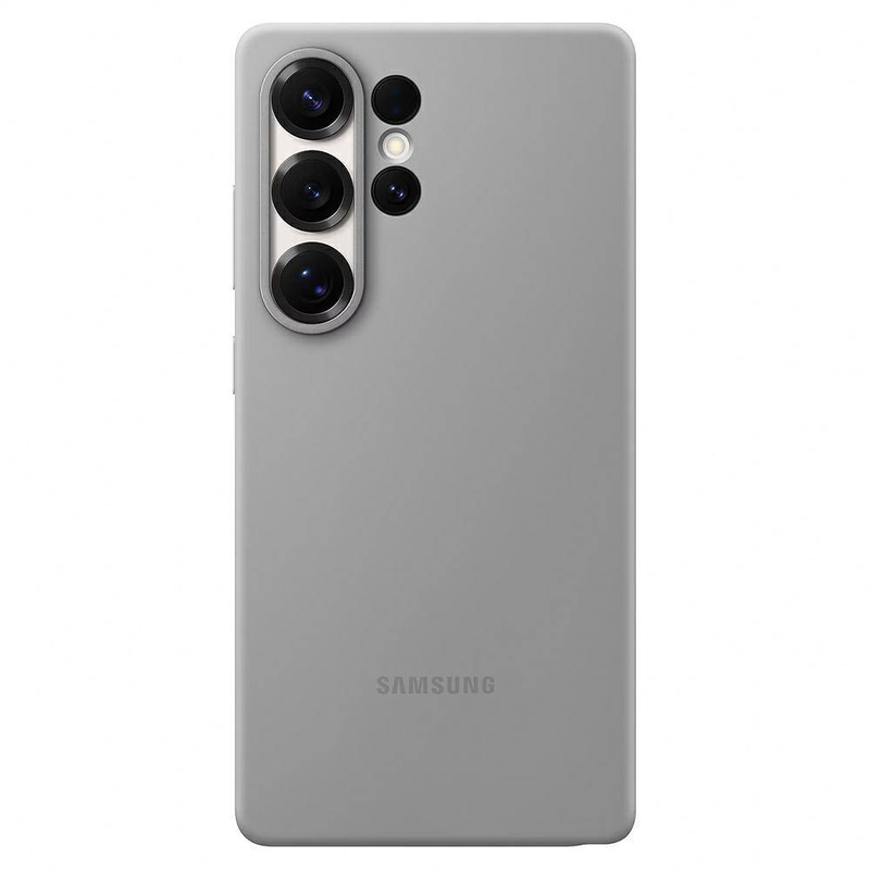 SAMSUNG oryginalny futerał Silicone Case do SAMSUNG Galaxy S25 Ultra EF-PS938CBEGWW szary blister