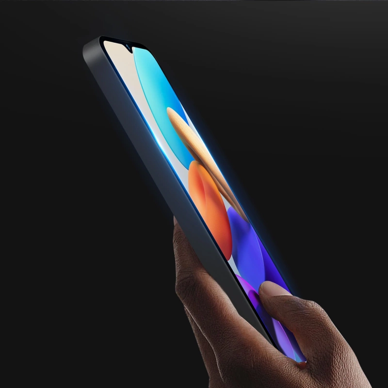 Dux Ducis 9D gehärtetes Glas Vivo Y35 / Vivo Y22 / Vivo Y22s 9H gehärtetes Glas mit schwarzem Rahmen