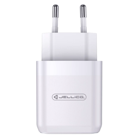 JELLICO Netz-Ladegerät A77 22,5W 1xUSB QC3.0 + Kabel Lightning weiss