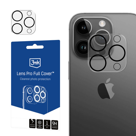 Apple iPhone 15 Pro/15 Pro Max – 3mk Lens Pro Full Cover